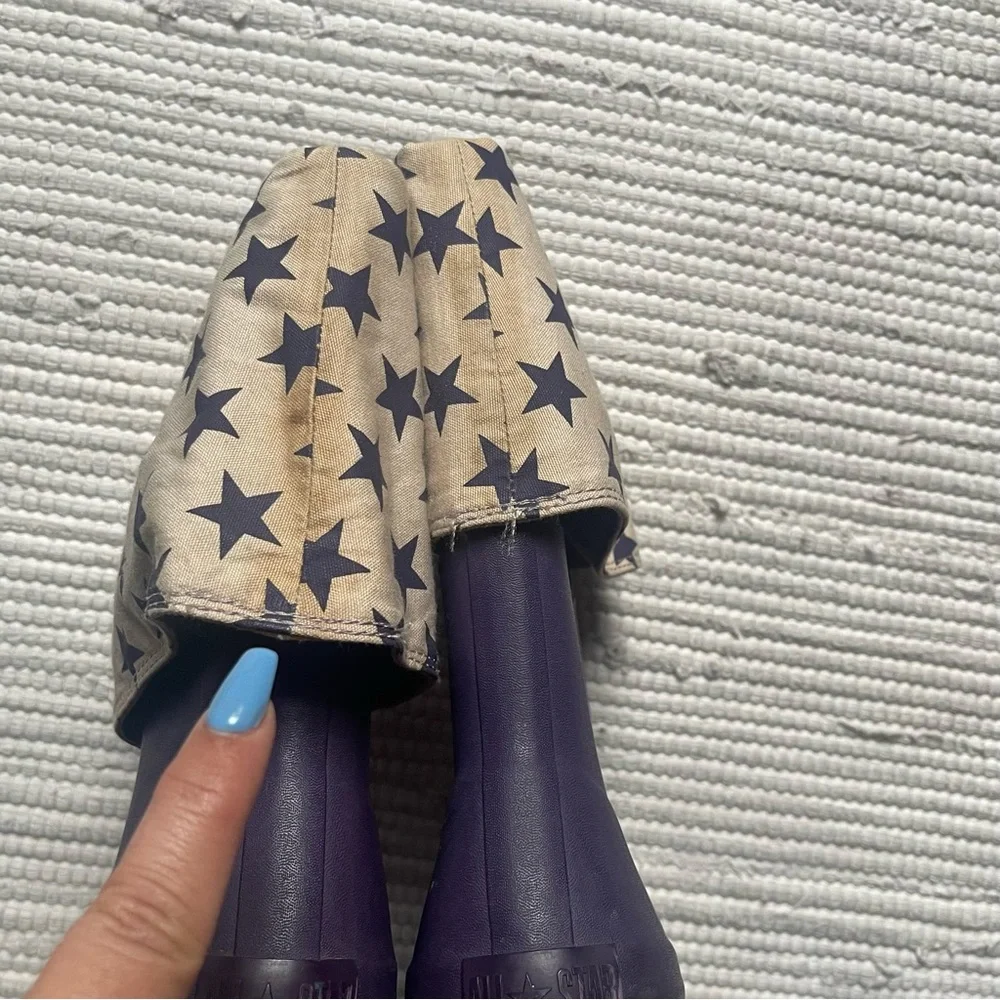 Vtg! CONVERSE Chuck Taylor All-Star Fold Down Rain Boots 5